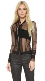 Rick Owens Lilies mesh jacket at Shopbop